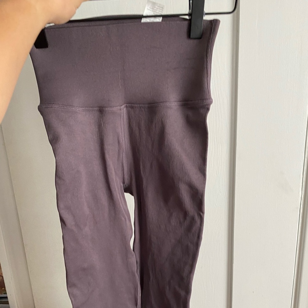 Purple leggings